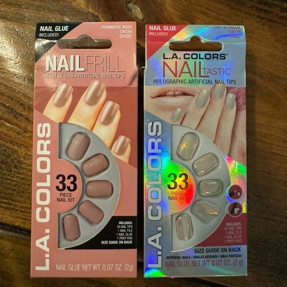 Static Nails Fun Bundle! 2 Static full sets (new), Static glue & 3 more sets♥️ - Picture 7 of 8